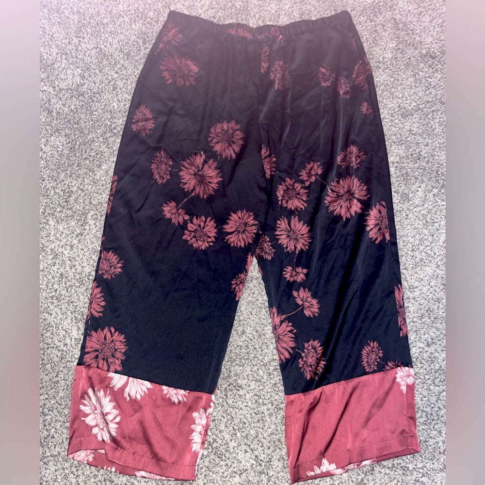 Vince Camuto Floral Wide-leg Pants